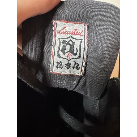 ASH Black Cool Ter Wedge Leather Sneakers Women’s 40 Retro Y2K Shoes - Picture 10 of 10